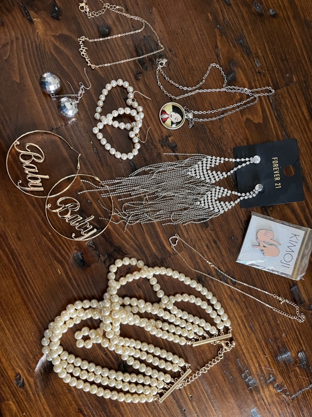 Random assortment of jewelry